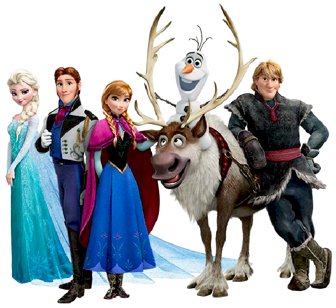 De Frozen-vrienden