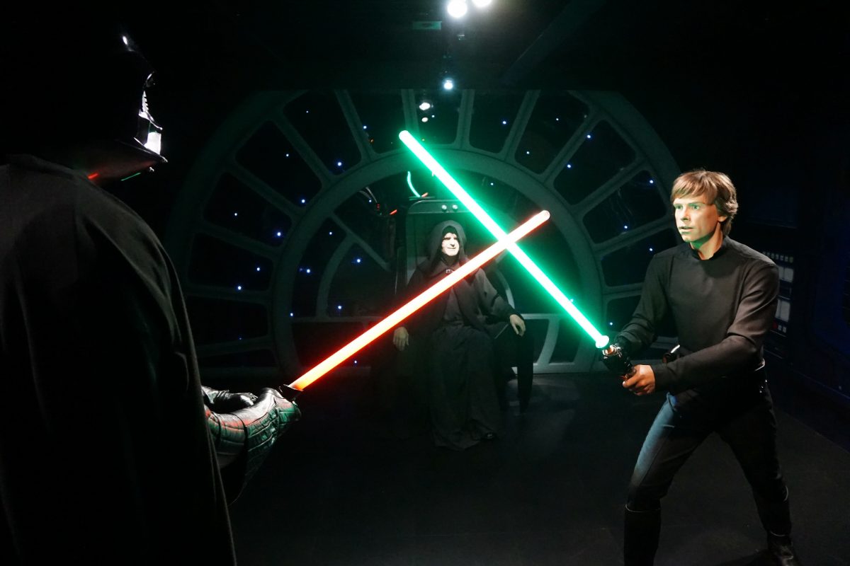 Star Wars lichtzwaardduel